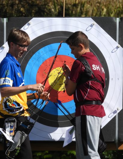 shooting at shore archery club