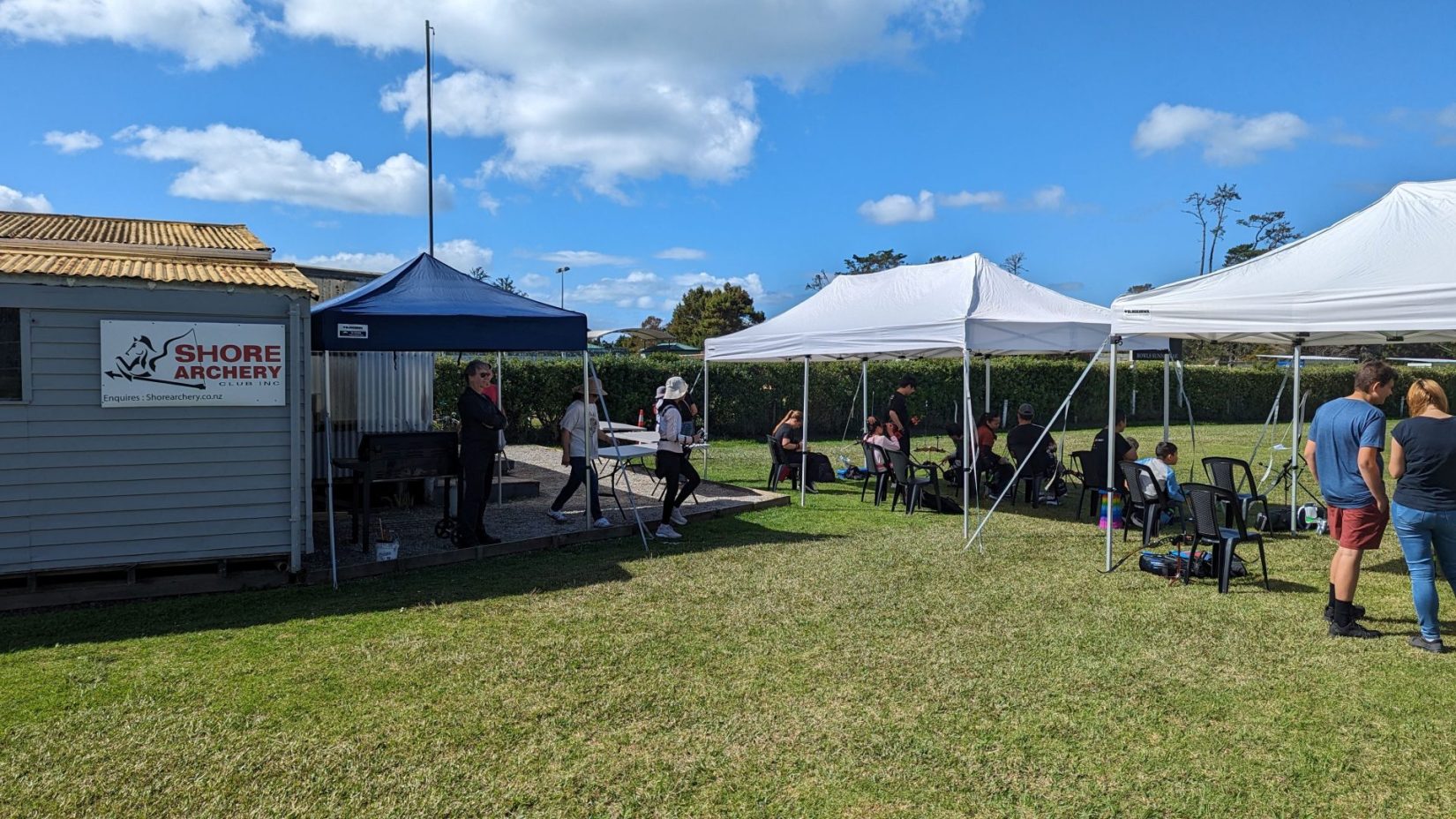 shooting at shore archery club