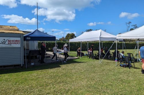shooting at shore archery club