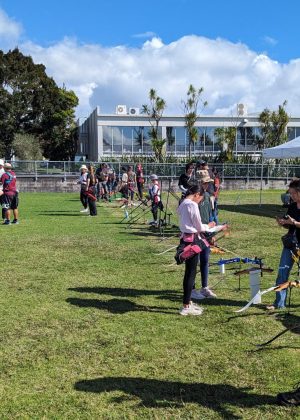shooting at shore archery club