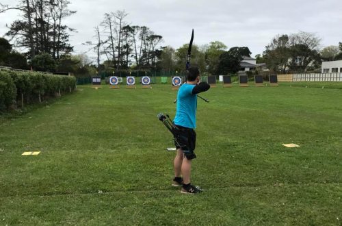 shooting at shore archery club